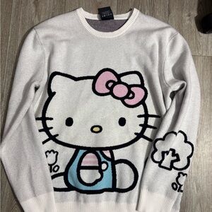 Hello Kitty White Sweater